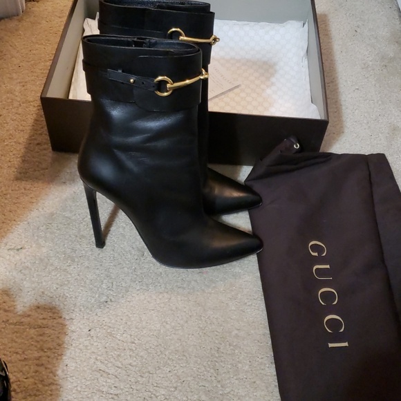 Gucci badazz excellent condtion leather booties - Picture 3 of 8